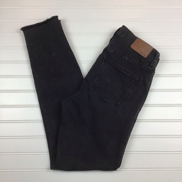 Madewell 9” High Rise Skinny Jeans Button-fly Tall - Picture 9 of 15